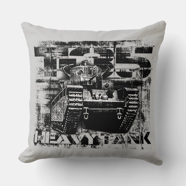 T-35 Grade A Cotton Throw Pillow 20x20 (Front)