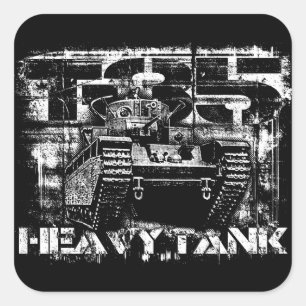 T-35 Square Stickers