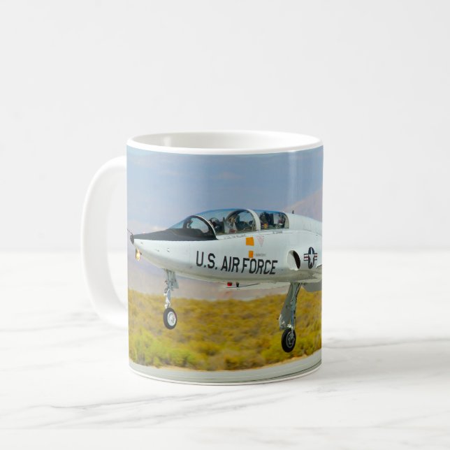 T-38C TALON COFFEE MUG (Front Left)