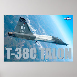 T-38C TALON POSTER