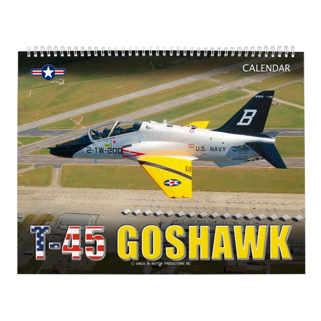 T-45 GOSHAWK CALENDAR (Cover)