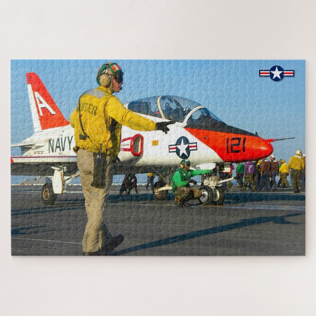 T-45C GOSHAWK (20x30 inch) Jigsaw Puzzle (Horizontal)