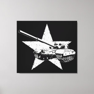 T-64 Main battle tank Canvas Print