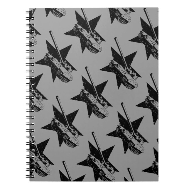 T-64 Main battle tank Notebook (Front)