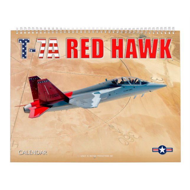 T-7A RED HAWK CALENDAR (Cover)