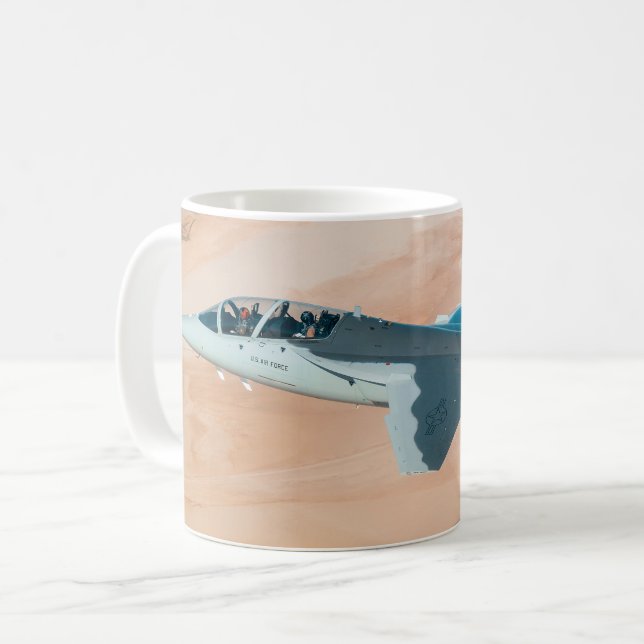 T-7A RED HAWK COFFEE MUG (Front Left)