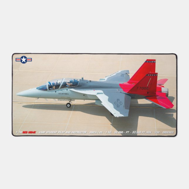 T-7A RED HAWK DESK MAT (Front)