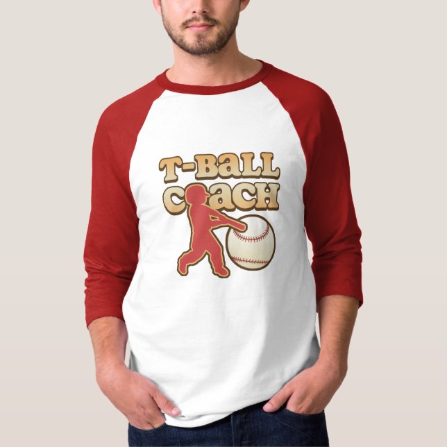 T-Ball Coach T-Shirt (Front)