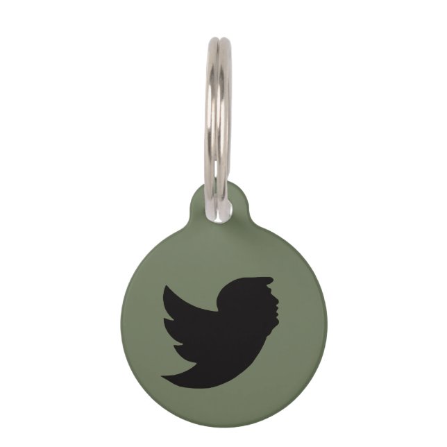 T BIRD DESIGN - PET ID TAG (Front)