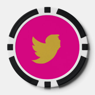 T BIRD DESIGN POKER CHIPS