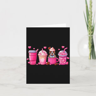 T Bull Inside Cup Coffees Lover Valentine's Day He Card