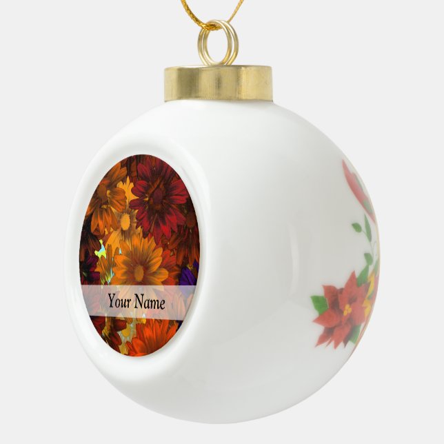 t ceramic ball christmas ornament (Right)