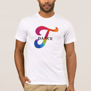 T Dance Men's Basic Pride T-Shirt Shirt