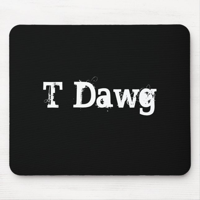 T-Dwg Mouse Pad (Front)