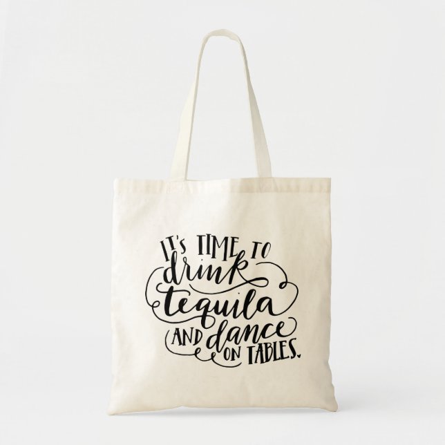 T E Q U I L A  Bachelorette Party Tote (Front)