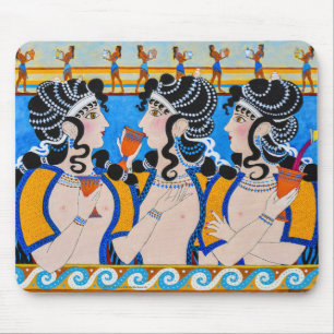 "T.G.I.B.C."  Minoan Fresco Mouse Pad
