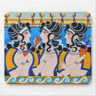 "T.G.I.B.C."  Minoan Fresco Mouse Pad