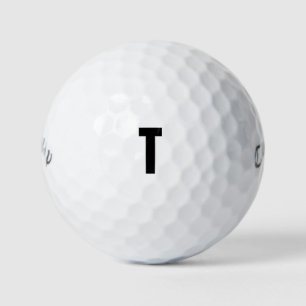 'T' GOLF BALLS