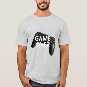 T-Grey T-Shirt with Black PlayStation Controller –