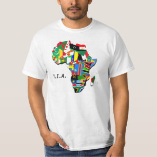 T.I.A. Map Design T-Shirt