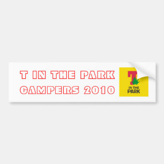 T In The Park Campers Bumper Stickers