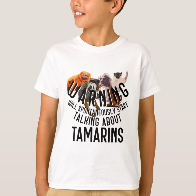 T is for Tamarin T-Shirt (Front)