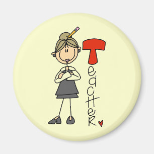 T is for Teacher Magnet