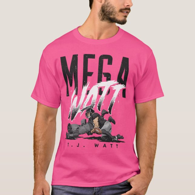 T.J. Watt Mega Watt T-Shirt (Front)