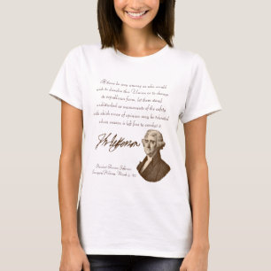 T. Jefferson: Opinion & Reason - T-Shirt #4