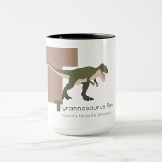 T like Tyrannosaurus Rex Mug