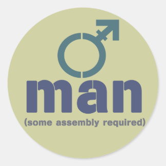 T-Man Assembly Stickers
