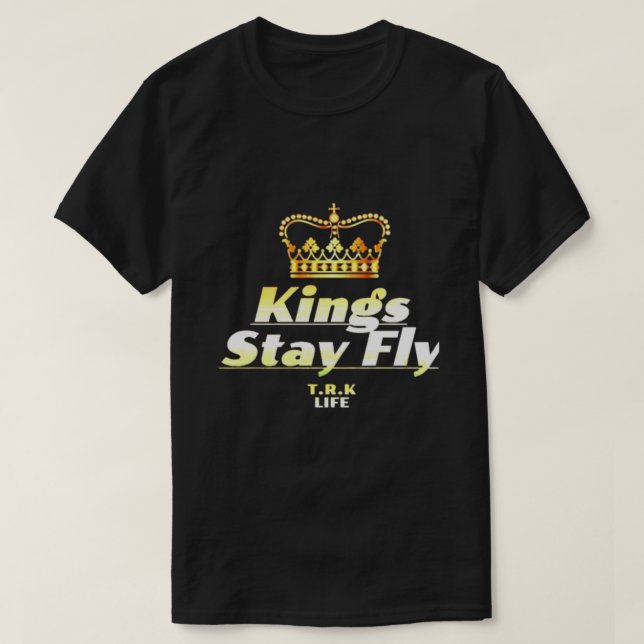 T.R.K HIGH YELLOW KINGS STAY FLY TSHIRT (Design Front)