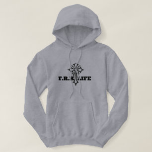 T.R.K SIGNATURE CROSS STAMP HOODIE
