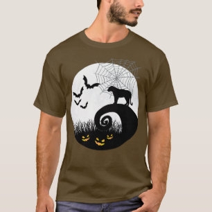 T rex and moon halloween T-Shirt