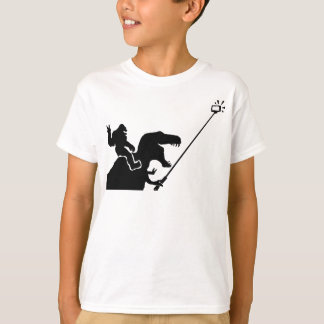 T-rex & bigfoot selfie T-Shirt