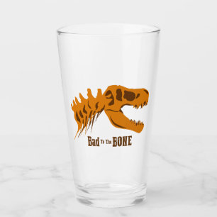 T-Rex Bones Glass