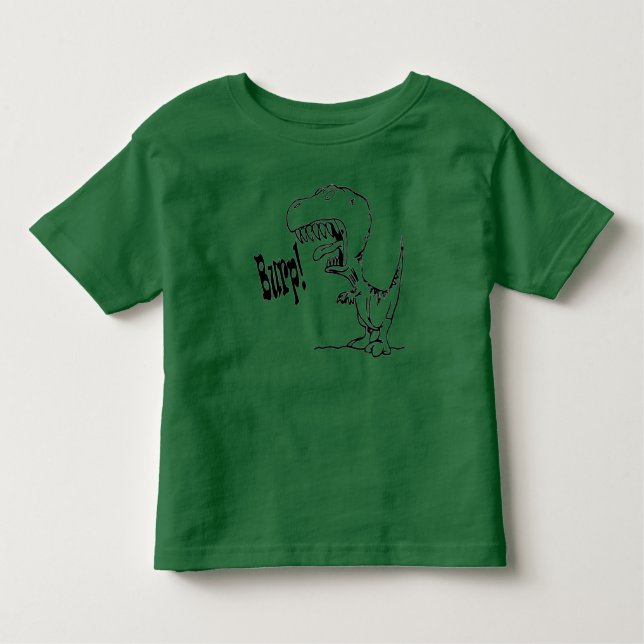 T-Rex BURP! Toddler T-Shirt (Front)