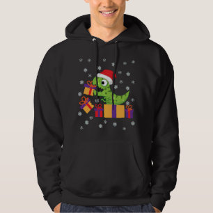 T-Rex Christmas Gift Funny Dinosaur Ugly Christmas Hoodie