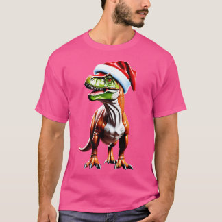 T Rex Christmas TShirt