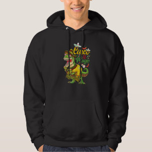 T Rex Cinco De Mayo Dinosaur Sombrero Pinata Lets Hoodie