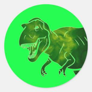 T-Rex Classic Round Sticker