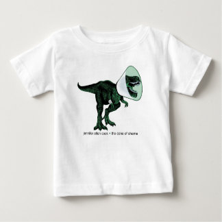 T-Rex Cone of Shame 2 baby T Baby T-Shirt