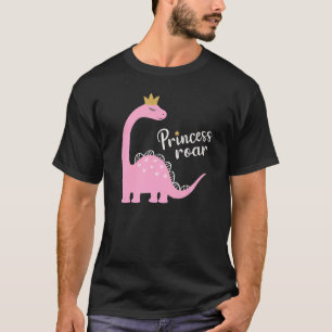 T-rex Dinos Great Dinosaurs Girls Princess Roar Pr T-Shirt