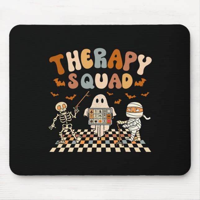 T Rex Dinosaur And Monster Truck Breast Cancer Boo Mouse Pad (Front)