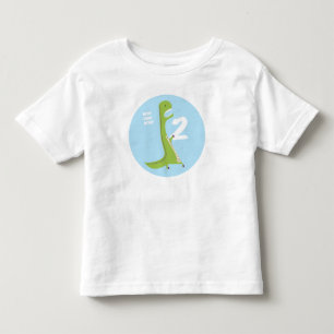 T-Rex Dinosaur Birthday Shirt   2nd Birthday