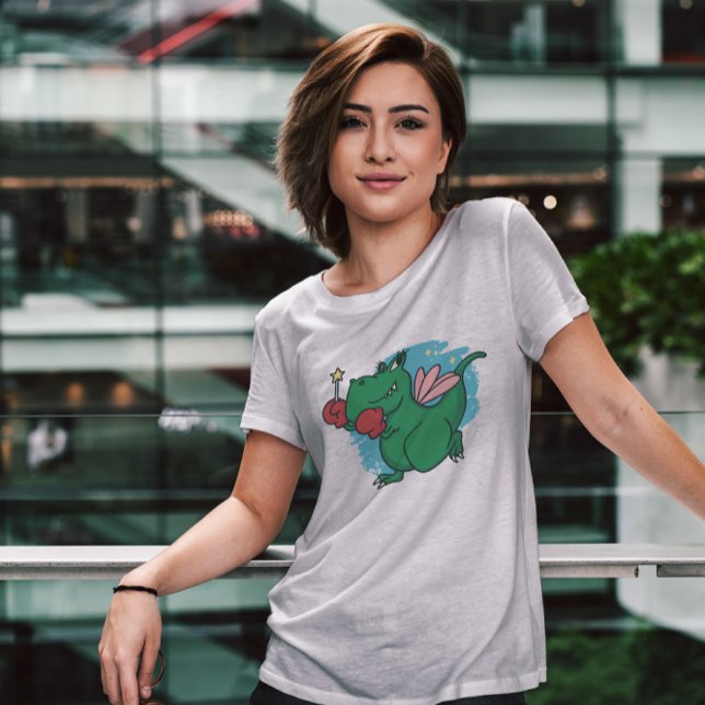 T Rex Dinosaur Boxer Fairy   T-Shirt (Creator Uploaded)