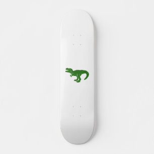 T rex dinosaur - Choose background color Skateboard