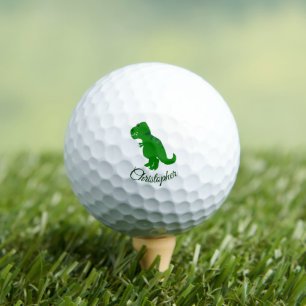T-Rex Dinosaur Design Golf Balls