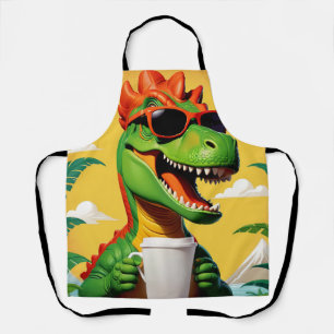 T-Rex Dinosaur Funny  Apron