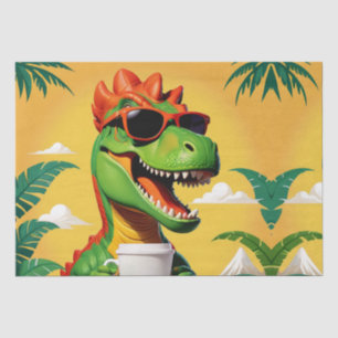 T-Rex Dinosaur Funny  Tissue Paper